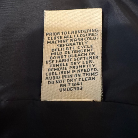 Vintage L.L. Bean Women's Chocolate Brown Cotton Coat - Picture 11 of 12